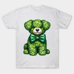 Clover Dog St Patricks Day T-Shirt